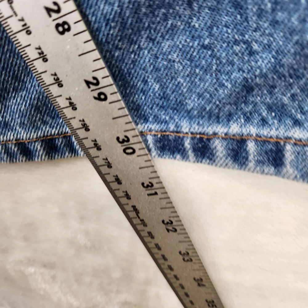 LL‎ Bean Comfort Waist Mens Jeans 38x30 Medium Wash Blue Denim Straight 250265 - Picture 5 of 8